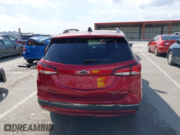 2022 Chevrolet Equinox RS with VIN 3GNAXMEV1NS159192, listed as a IAAI auction lot 41864811 with 30,364 mi miles and . Bid and sale history available at DreamBid. Image 16.