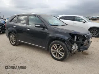 2015 Kia Sorento SX with VIN 5XYKW4A79FG634727, listed as a Copart auction lot 45992275 with 131,375 mi miles and Clean Title. Bid and sale history available at carsss.com. Image 4.