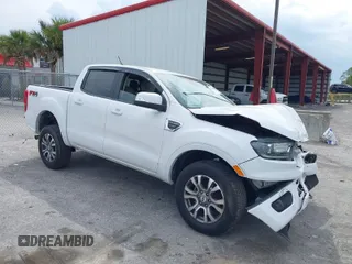 2019 Ford Ranger XL with VIN 1FTER4FH6KLA10100, listed as a IAAI auction lot 41867560 with 66,009 mi miles. Bid and sale history available at carsss.com. Image 1.