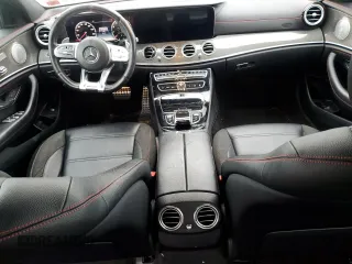 2019 Mercedes-Benz E-Class AMG E 53 with VIN WDDZF6BBXKA571859, listed as a Copart auction lot 73335844 with 55,141 mi miles and Salvage Title. Bid and sale history available at carsss.com. Image 8.