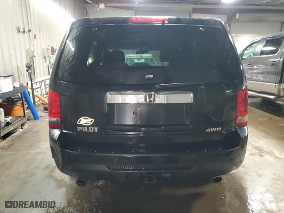 2013 Honda Pilot EX-L with VIN 5FNYF4H71DB012143, listed as a Copart auction lot 49634435 with 211,582 mi miles and Salvage Title. Bid and sale history available at carsss.com. Image 6.