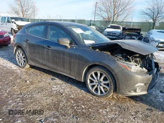 2015 Mazda 3 S Grand Touring with VIN JM1BM1M30F1223780, listed as a IAAI auction lot 41400820 with 67,776 mi miles and . Bid and sale history available at DreamBid. Image 1.