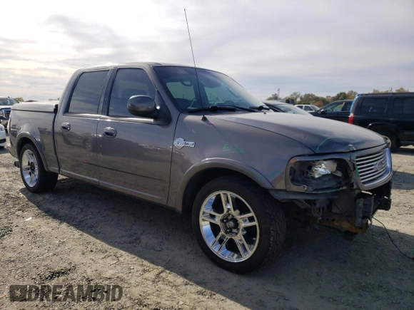 2002 Ford F-150 Harley Davidson with VIN 1FTRW07342KC78218, listed as a Copart auction lot 78273304 with 217,968 mi miles and Salvage Title. Bid and sale history available at carsss.com. Image 4.
