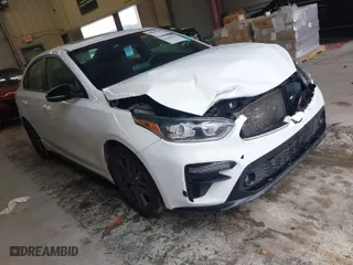 2020 Kia Forte GT-Line with VIN 3KPF34AD1LE159115, listed as a IAAI auction lot 41050982 with 109,639 mi miles. Bid and sale history available at carsss.com. Image 1.