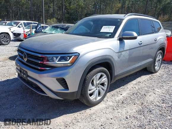 2023 Volkswagen Atlas SE с VIN 1V2WR2CA5PC508066, выставлен на аукционе IAAI как лот 41836815 с пробегом 53 911 миль миль и . История ставок и продаж доступна на DreamBid. Изображение 2.