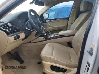 2014 BMW X6 xDrive35i with VIN 5UXFG2C57E0C44228, listed as a Copart auction lot 46574765 with 111,001 mi miles and Salvage Title. Bid and sale history available at carsss.com. Image 7.