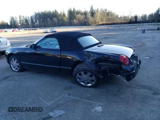 2002 Ford Thunderbird Hardtop Premium with VIN 1FAHP60A52Y107355, listed as a Copart auction lot 42348645 with 92,260 mi miles and Salvage Title. Bid and sale history available at DreamBid. Image 2.