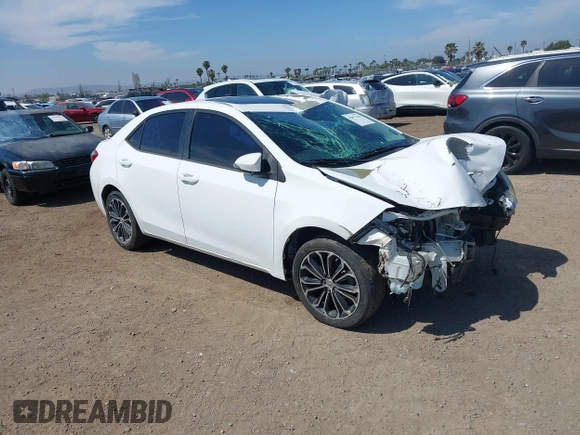 2014 Toyota Corolla L with VIN 5YFBURHE7EP049355, listed as a IAAI auction lot 42073330 with 129,605 mi miles and . Bid and sale history available at DreamBid. Image 1.