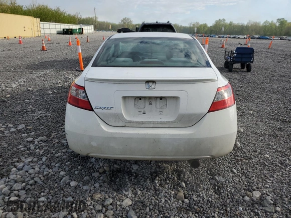 2009 Honda Civic EX with VIN 2HGFG12899H538723, listed as a Copart auction lot 55562105 with 196,899 mi miles and Salvage Title. Bid and sale history available at DreamBid. Image 6.