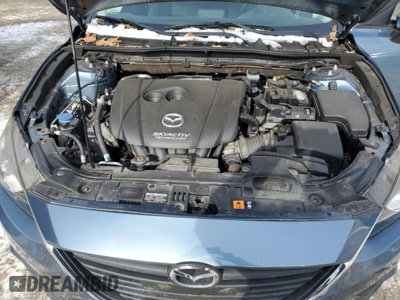 2014 Mazda 3 i Sport with VIN JM1BM1K71E1205616, listed as a Copart auction lot 44175665 with 61,667 mi miles and Clean Title. Bid and sale history available at DreamBid. Image 11.