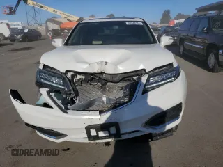 2017 Acura RDX with VIN 5J8TB3H39HL003157, listed as a Copart auction lot 88580555 with 124,511 mi miles and Salvage Title. Bid and sale history available at carsss.com. Image 5.