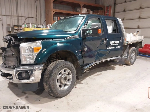 2012 Ford Super Duty F-250 SRW XL with VIN 1FT7W2BT9CED16634, listed as a IAAI auction lot 41854632 with 283,495 mi miles. Bid and sale history available at carsss.com. Image 2.