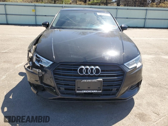 2020 Audi A3 Sedan Premium with VIN WAUAUGFFXLA098009, listed as a Copart auction lot 53214794 with 49,953 mi miles and Salvage Title. Bid and sale history available at carsss.com. Image 5.