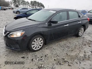2018 Nissan Sentra S with VIN 3N1AB7AP6JY306813, listed as a Copart auction lot 48110445 with 166,862 mi miles and Non Repairable. Bid and sale history available at carsss.com. Image 1.