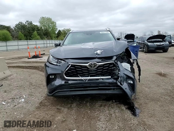 2021 Toyota Highlander Limited z VIN 5TDDZRBH1MS524470, wystawiony jako Copart lot #55677145 z przebiegiem 47 955 mil mil oraz Szkoda całkowita • Salvage title. Historia ofert i sprzedaży dostępna na DreamBid. Obrazek 14.