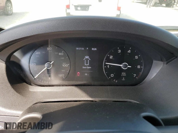 2024 Ram ProMaster Cargo Tradesman with VIN 3C6LRVDG8RE114010, listed as a Copart auction lot 68368704 with 13 mi miles and Salvage Title. Bid and sale history available at DreamBid. Image 9.