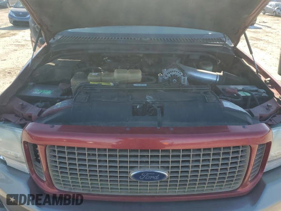 2003 Ford Excursion с VIN 1FMSU45F63EA16188, выставлен на аукционе Copart как лот 88310935 с пробегом 319 398 миль миль и Чистый • Clean title. История ставок и продаж доступна на DreamBid. Изображение 12.