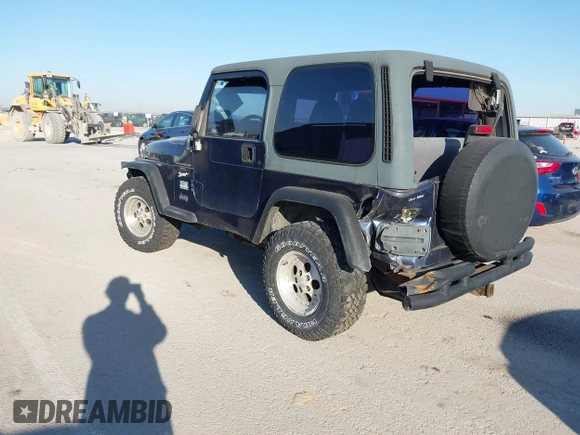 1997 Jeep Wrangler Sport with VIN 1J4FY19S1VP462136, listed as a IAAI auction lot 41766868 with 130,980 mi miles. Bid and sale history available at carsss.com. Image 3.