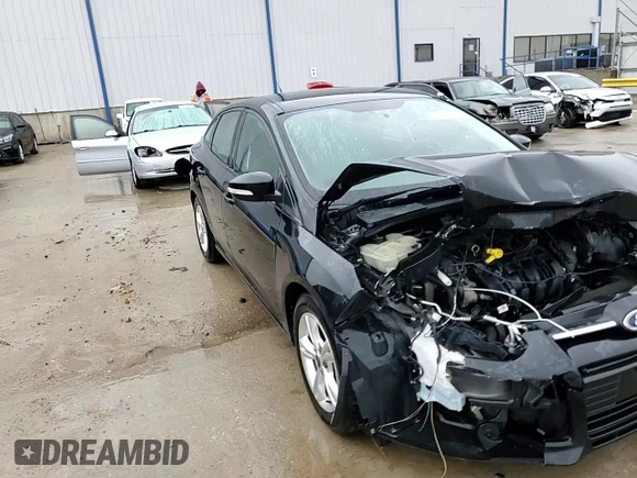 2014 Ford Focus SE with VIN 1FADP3F24EL302233, listed as a Copart auction lot 50596735 with 163,675 mi miles and Salvage Title. Bid and sale history available at carsss.com. Image 14.