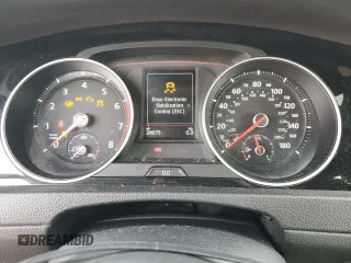 2021 Volkswagen Golf GTI S with VIN 3VW5T7AU0MM009966, listed as a Copart auction lot 76067084 with 24,679 mi miles and Salvage Title. Bid and sale history available at carsss.com. Image 9.