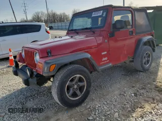 2004 Jeep Wrangler X z VIN 1J4FA39S84P736382, wystawiony jako Copart lot #49553815 z przebiegiem 162 751 mil mil oraz Czysty tytuł • Clean title. Historia ofert i sprzedaży dostępna na DreamBid. Obrazek 1.