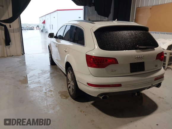 2015 Audi Q7 Premium Plus with VIN WA1LMAFE6FD016774, listed as a IAAI auction lot 42148140 with 148,317 mi miles and . Bid and sale history available at DreamBid. Image 3.