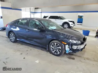 2018 Honda Civic Sedan EX with VIN 2HGFC2F76JH538928, listed as a Copart auction lot 51894435 with 65,607 mi miles and Salvage Title. Bid and sale history available at carsss.com. Image 4.