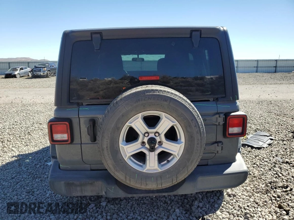 2021 Jeep Wrangler Unlimited 80th Anniversary with VIN 1C4HJXDN8MW630849, listed as a Copart auction lot 50433935 with 84,796 mi miles and Salvage title. Bid and sale history available at DreamBid. Image 6.