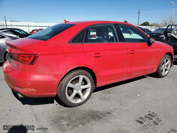 2015 Audi A3 2.0T Premium with VIN WAUBFGFF3F1122931, listed as a Copart auction lot 50592935 with 1,024 mi miles and Salvage Title. Bid and sale history available at carsss.com. Image 3.