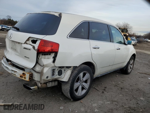 2012 Acura MDX Tech/Entertainment Pkg with VIN 2HNYD2H47CH500919, listed as a Copart auction lot 85881784 with 165,255 mi miles and Salvage Title. Bid and sale history available at carsss.com. Image 3.
