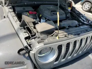 2023 Jeep Wrangler Sahara with VIN 1C4JJXP62PW580914, listed as a Copart auction lot 85308355 with 14,223 mi miles and Salvage title. Bid and sale history available at DreamBid. Image 15.