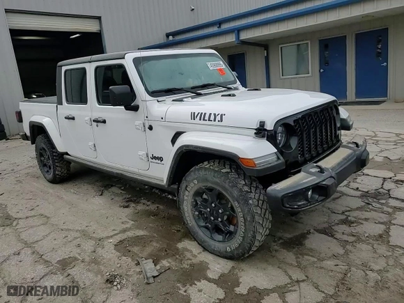 2023 Jeep Gladiator Willys with VIN 1C6HJTAG1PL567671, listed as a Copart auction lot 45968995 with 0 mi miles and Salvage Title. Bid and sale history available at carsss.com. Image 11.