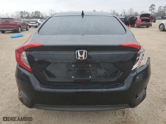 2018 Honda Civic Sedan EX with VIN 2HGFC2F78JH597625, listed as a Copart auction lot 45971435 with 113,025 mi miles and Salvage Title. Bid and sale history available at carsss.com. Image 6.