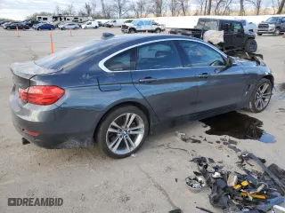 2017 BMW 4 Series 440i xDrive with VIN WBA4E5C30HG189559, listed as a Copart auction lot 81781494 with 0 mi miles and Salvage Title. Bid and sale history available at carsss.com. Image 3.