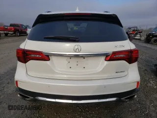 2017 Acura MDX w/Advance Pkg with VIN 5FRYD4H88HB036409, listed as a Copart auction lot 69837222 with 71,306 mi miles. Bid and sale history available at carsss.com. Image 6.