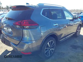 2019 Nissan Rogue SV with VIN 5N1AT2MVXKC793110, listed as a IAAI auction lot 41799912 with 80,745 mi miles. Bid and sale history available at carsss.com. Image 4.
