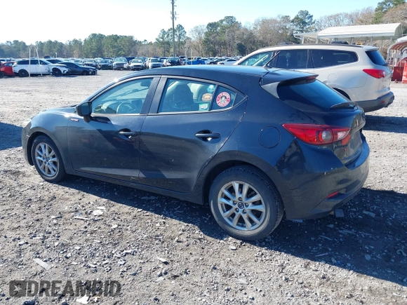 2017 Mazda 3 Sport with VIN 3MZBN1K72HM101671, listed as a IAAI auction lot 41325369 with 97,520 mi miles. Bid and sale history available at carsss.com. Image 3.