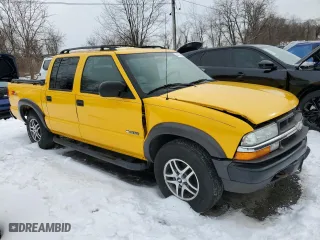2002 Chevrolet S-10 LS with VIN 1GCDT13W32K235529, listed as a Copart auction lot 51673515 with NaN miles and Salvage Title. Bid and sale history available at carsss.com. Image 4.