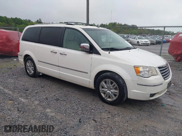 2008 Chrysler Town & Country Limited with VIN 2A8HR64X38R134031, listed as a IAAI auction lot 41979347 with 173,810 mi miles. Bid and sale history available at carsss.com. Image 1.