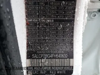 2015 Land Rover Discovery Sport SE with VIN SALCP2BG4FH540632, listed as a Copart auction lot 79233174 with 141,813 mi miles and Salvage Title. Bid and sale history available at carsss.com. Image 16.