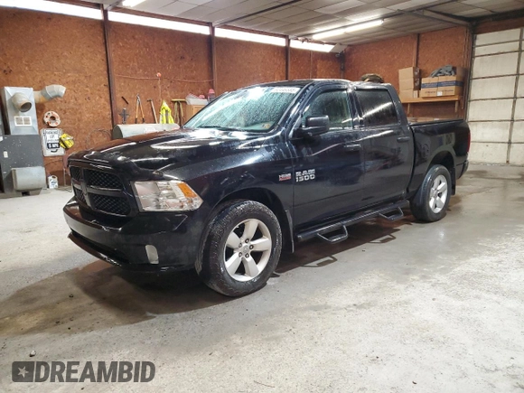 2015 Ram 1500 Express with VIN 1C6RR7KT3FS584959, listed as a Copart auction lot 60446585 with 144,867 mi miles and Salvage title. Bid and sale history available at DreamBid. Image 1.
