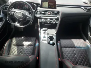 2019 Genesis G70 Advanced with VIN KMTG44LA0KU037450, listed as a Copart auction lot 56333775 with 55,434 mi miles and Clean title. Bid and sale history available at DreamBid. Image 8.