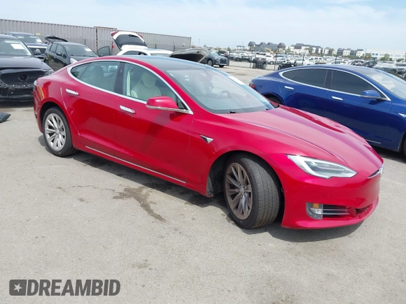 2018 Tesla Model S 75D with VIN 5YJSA1E29JF273494, listed as a IAAI auction lot 42246104 with 93,870 mi miles and . Bid and sale history available at DreamBid. Image 1.