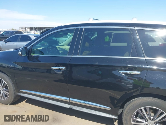 2018 Infiniti QX60 with VIN 5N1DL0MN2JC515852, listed as a IAAI auction lot 42174867 with 72,204 mi miles and . Bid and sale history available at DreamBid. Image 14.