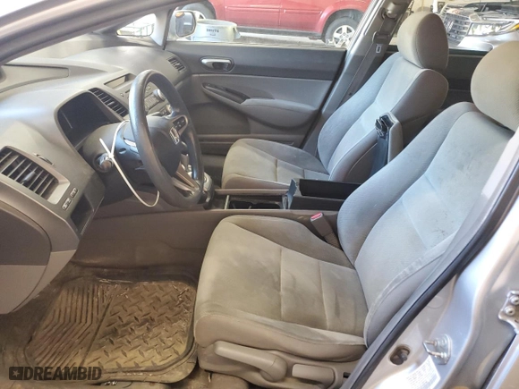 2009 Honda Civic Sdn LX with VIN 19XFA16519E051866, listed as a Copart auction lot 49695995 with 154,798 mi miles and Non Repairable. Bid and sale history available at carsss.com. Image 7.