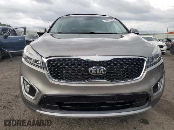2017 Kia Sorento EX with VIN 5XYPHDA54HG289897, listed as a Copart auction lot 63562265 with 63,057 mi miles and Salvage title. Bid and sale history available at DreamBid. Image 5.