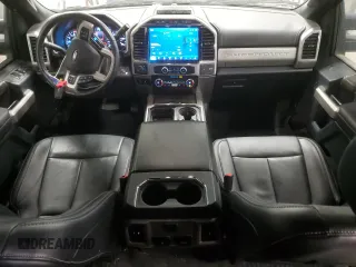 2022 Ford F-350 XL with VIN 1FT8W3DT7NEG24296, listed as a Copart auction lot 46911675 with 42,076 mi miles and Salvage Title. Bid and sale history available at DreamBid. Image 8.