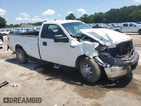 2013 Ford F-150 XL with VIN 1FTNF1CF6DKE49056, listed as a Copart auction lot 61586225 with 1,700,870 mi miles and Clean title. Bid and sale history available at DreamBid. Image 4.
