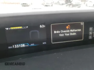 2016 Toyota Prius Four with VIN JTDKARFU7G3517079, listed as a Copart auction lot 89255495 with 133,108 mi miles and Salvage Title. Bid and sale history available at carsss.com. Image 9.