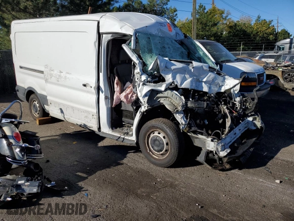 2019 Ford Transit with VIN 1FTYR2CM3KKA48702, listed as a Copart auction lot 72022724 with Not provided miles and Non repairable. Bid and sale history available at DreamBid. Image 4.